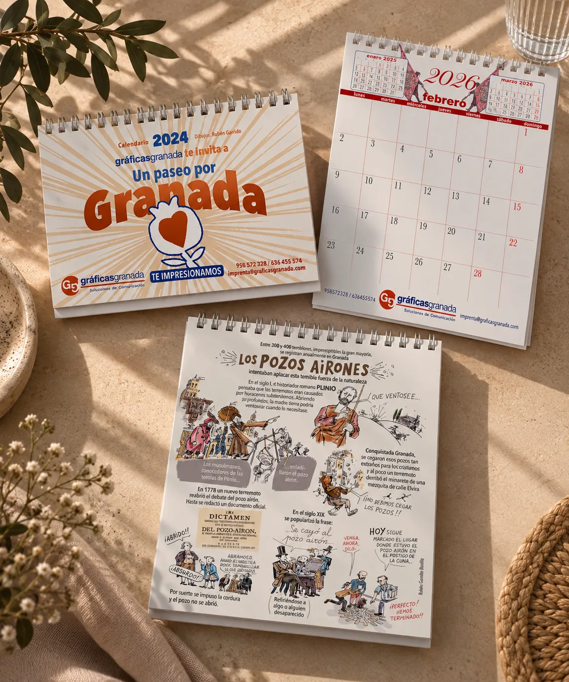 Material de papelería personalizada para empresas